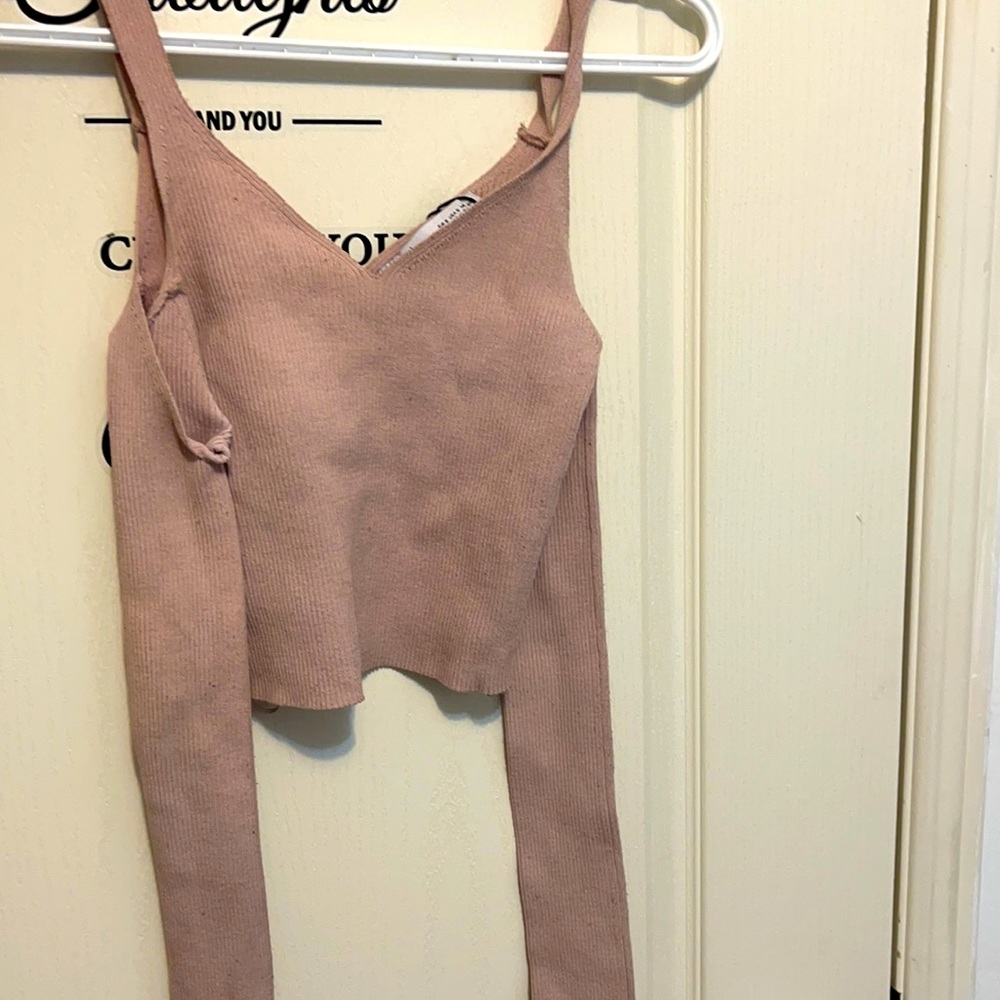 Zara pink crop